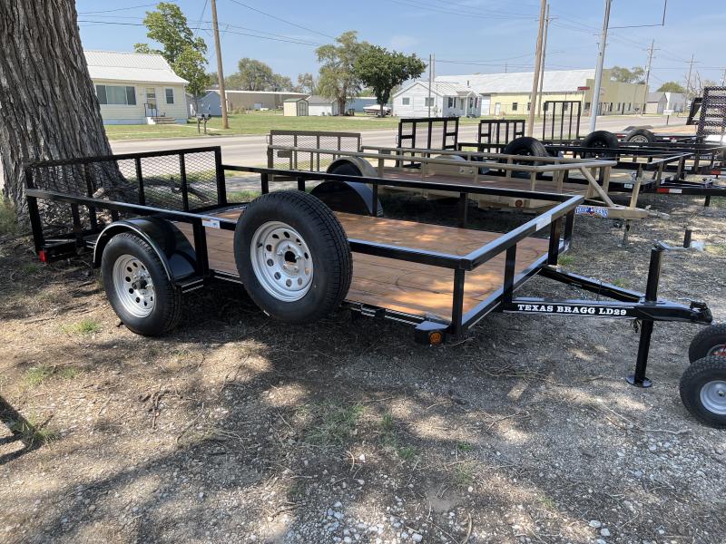 2024 Texas Bragg Trailers 6x12LD 77'' x 12' Dovetail Utility Trailer