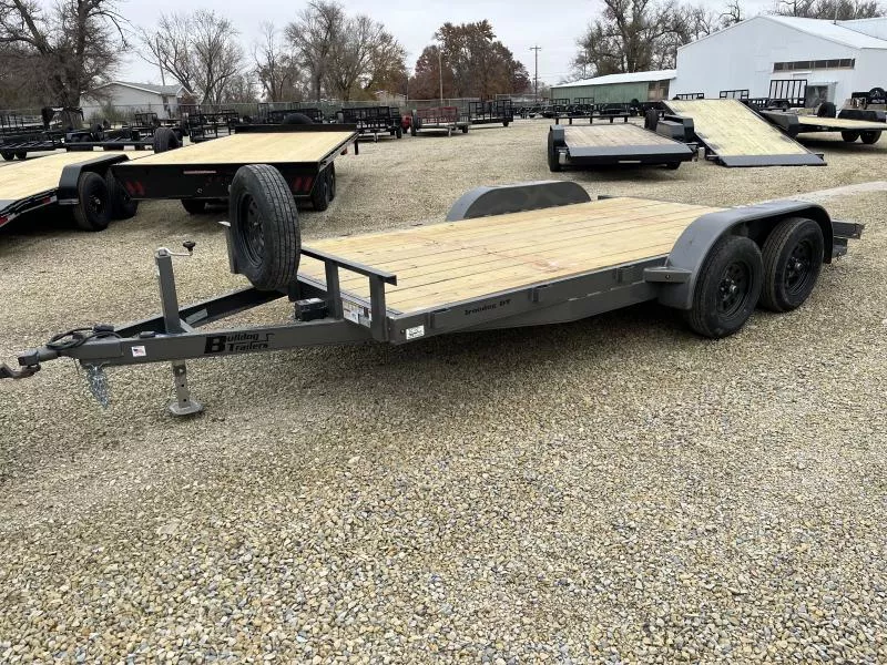 2025 Bulldog 82x16 Car Trailer 7K