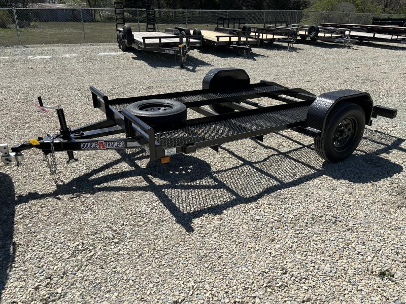 2025 Double A 77"x12' SXS Utility Trailer