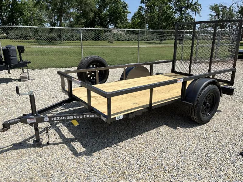 2025 Texas Bragg Trailers 5x10LD – 60'' x 10' Utility Trailer