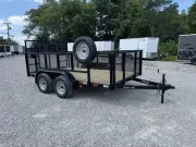 2026 Native Trailers 6.5X12 3' Mesh Side Utility 