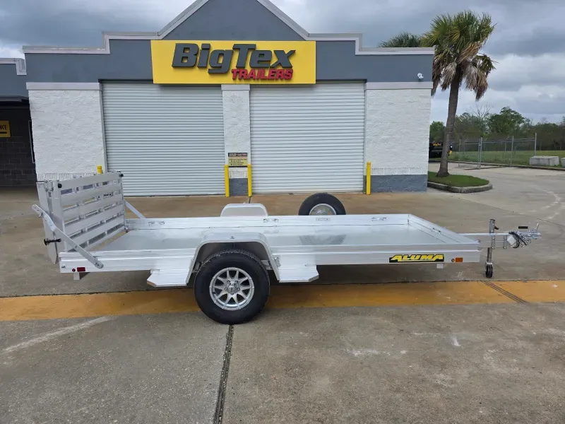 2026 Aluma 6312 ALUMA 63" X 12 SA UTILITY TRAILER W/ BI-FOLD TG General Trailers