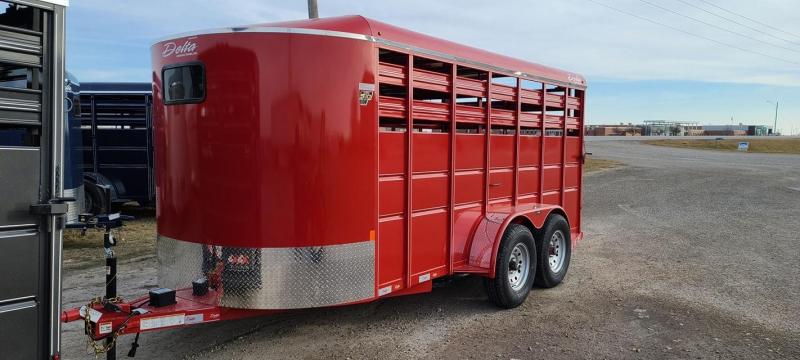 2021 Delta Manufacturing 600 Deluxe Bumper Pull Livestock Trailer 2021 Delta Manufacturing 600 Deluxe Bumper Pull Livestock Trailer