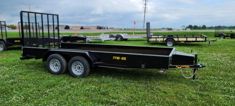 2022 Doolittle Trailer Mfg SS77x16 Utility Trailer 6PQENs