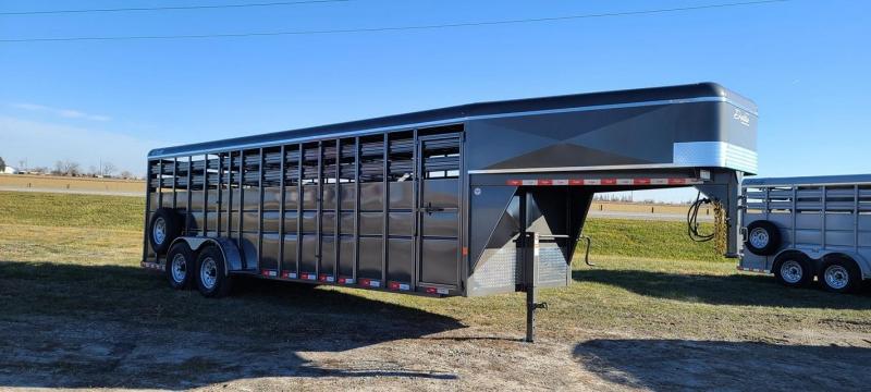 2021 Delta Manufacturing 600HD Gooseneck Livestock Trailer