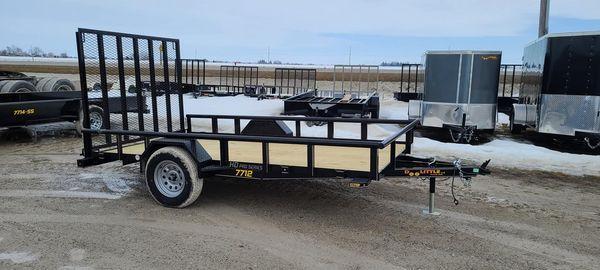 2022 Doolittle Trailer Mfg PT77x12 Utility Trailer FdusxE