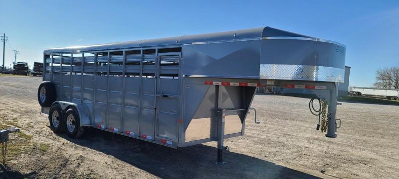 2021 Delta Manufacturing 500 Gooseneck Livestock Trailer