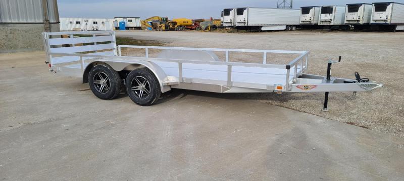 2021 H and H Trailer 82x16 Aluminum Rail Side Utility Trailer 2021 H and H Trailer 82x16 Aluminum Rail Side Utility Trailer