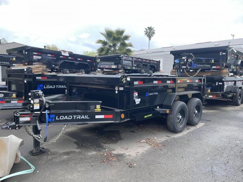 Load Trail 83X14 Low Pro Dump Trailer 14K GVWR
