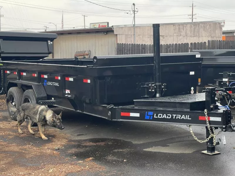 2026 Load Trail 83X16 Low Pro 7GA Floor Dump Trailer 8K Axles