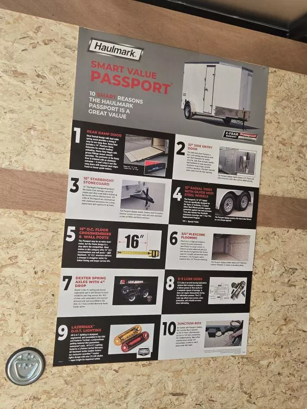 new Cargo (Enclosed) Trailers Haulmark  for sale, in Sacramento, CA Thumbnail 6