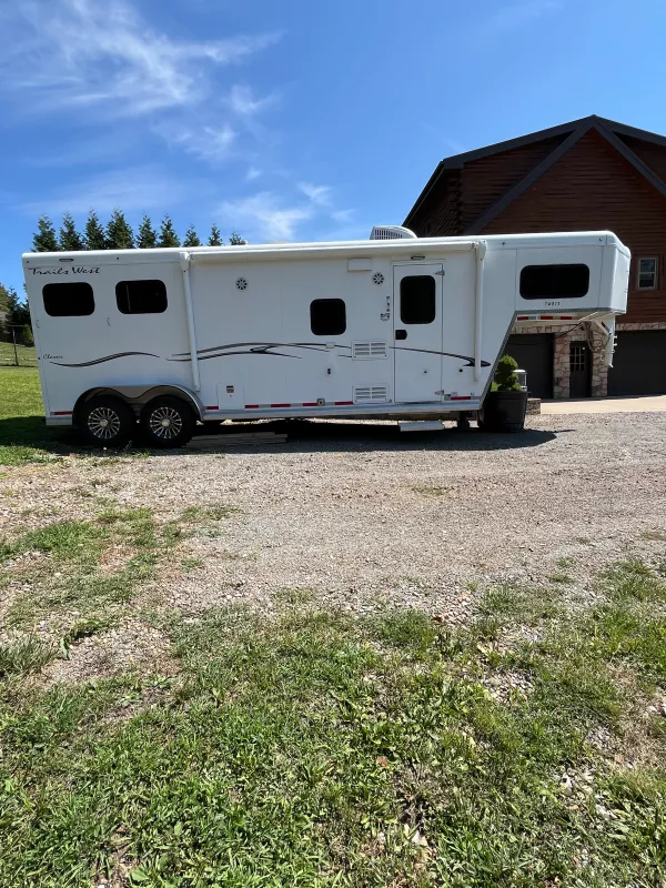 2021 Trails West TW813 LQ Horse Trailer