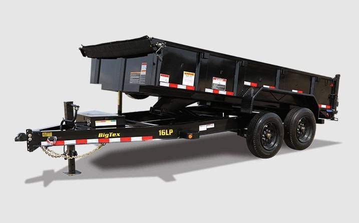 Big Tex 16LP 17.5K TAND LP DUMP 83"x16 6S Black Big Tex 16LP 17.5K TAND LP DUMP 83"x16 6S Black