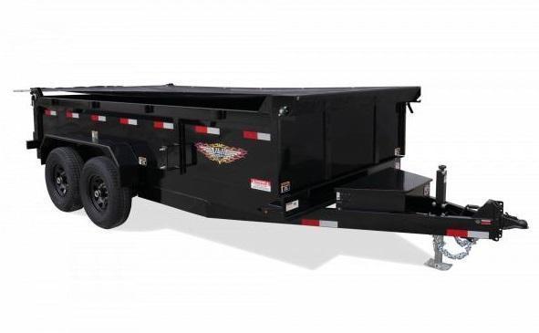 H and H Industrial Dump Trailer 83"x16 Bumperpull H and H Industrial Dump Trailer 83"x16 Bumperpull