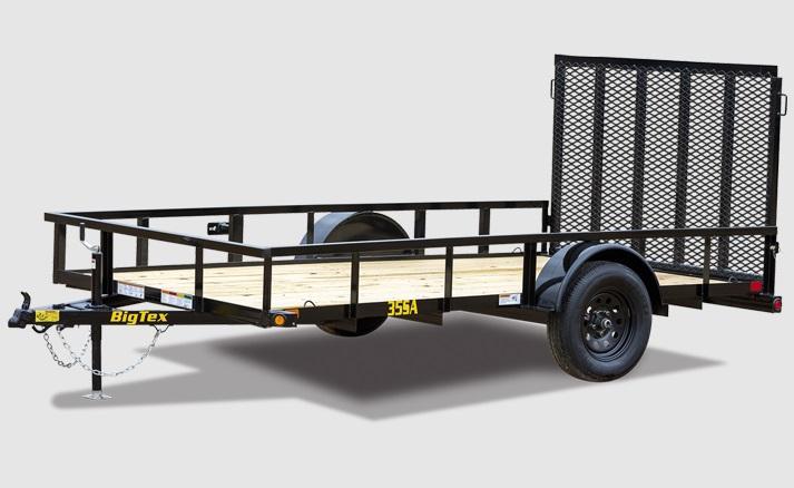 Big Tex 35SA Single Axle Utility Trailer Big Tex 35SA Single Axle Utility Trailer