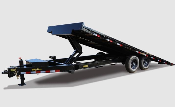 Big Tex 14OT 14K OVER/AXLE TILT (102"x 22) STD.W/2-ELECTRIC BRAKES Big Tex 14OT 14K OVER/AXLE TILT (102"x 22) STD.W/2-ELECTRIC BRAKES