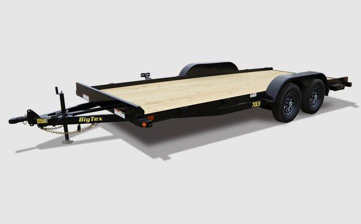Big Tex 70CH 83" x 20 Tandem Axle Car Hauler Big Tex 70CH 83" x 20 Tandem Axle Car Hauler
