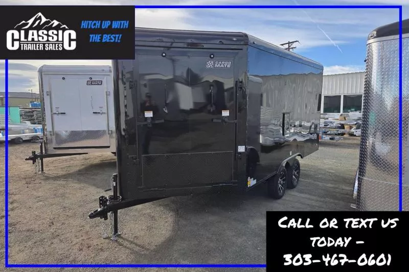 2026 Cargo Mate TXSB8.518TA2 Snowmobile Trailer