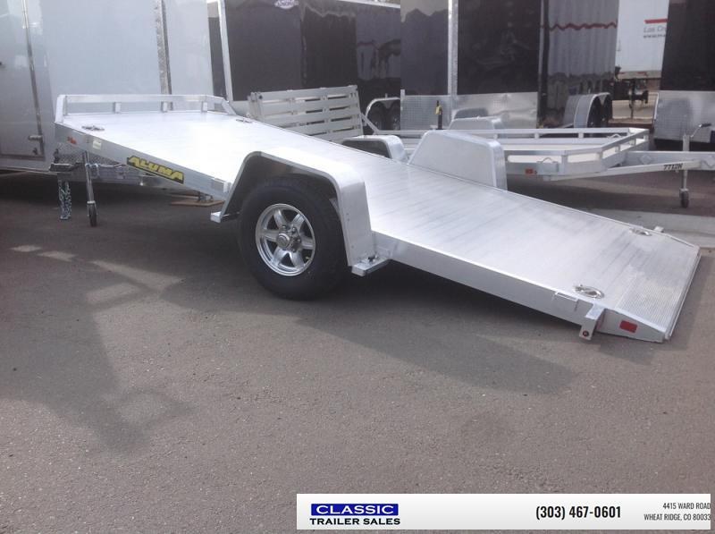 2023 Aluma 8214HTiltS Electric Brakes Utility Trailer Classic