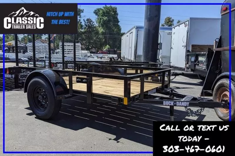 2025 B and A Trailers LB58 Utility Trailer