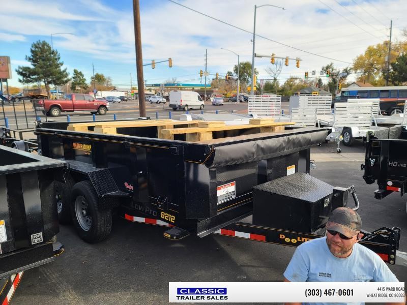 2023 Doolittle Trailer Mfg MD8212 - 82" x 12' - Dump Trailer 2023 Doolittle Trailer Mfg MD8212 - 82" x 12' - Dump Trailer
