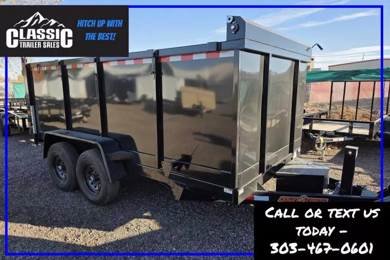 2026 Down 2 Earth Trailers DTE714DT7B Dump Trailer