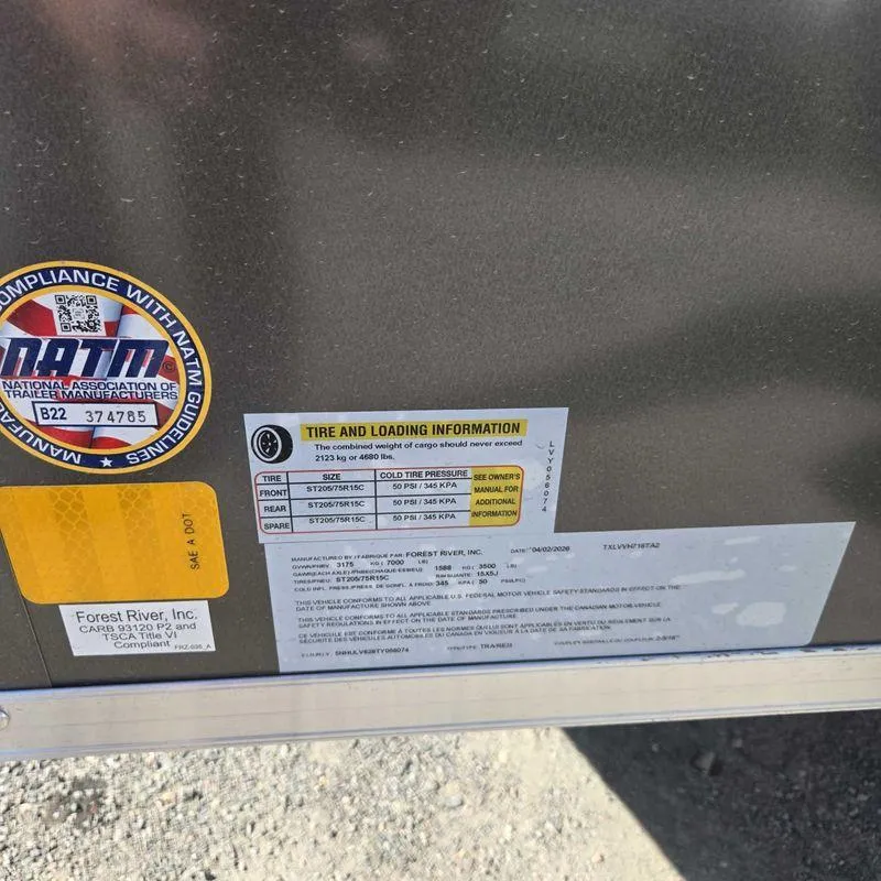 new Cargo (Enclosed) Trailers Forest River  for sale, in Golden, CO Thumbnail 3