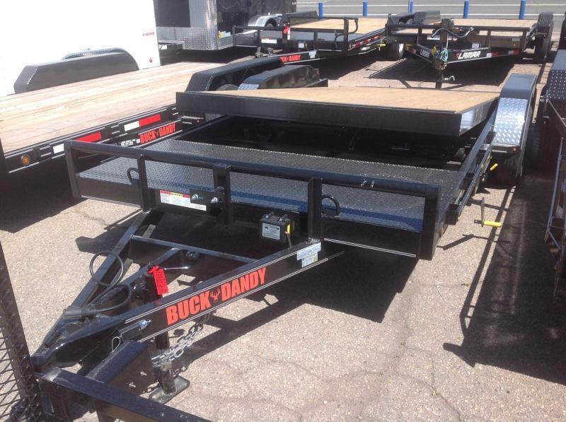 2023 Buck Dandy 7BCHT818 83" x 18' Car/Equipment Hauler Tilt