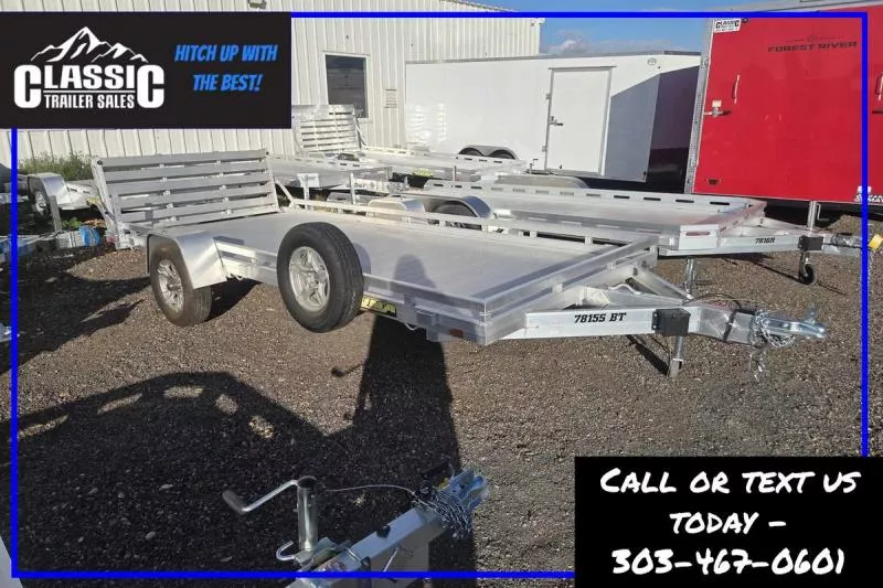 2024 Aluma 7815S BT Utility Trailer