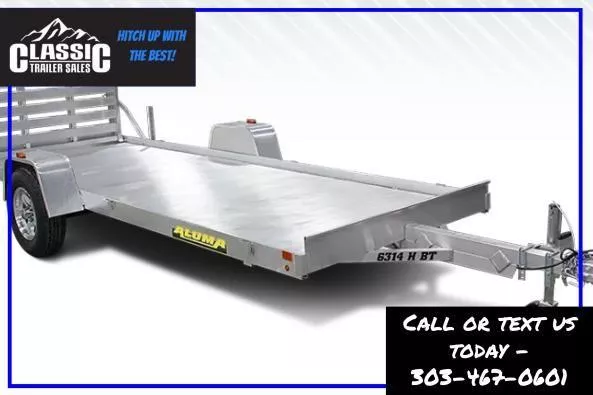 2026 Aluma 6314H-S Utility Trailer