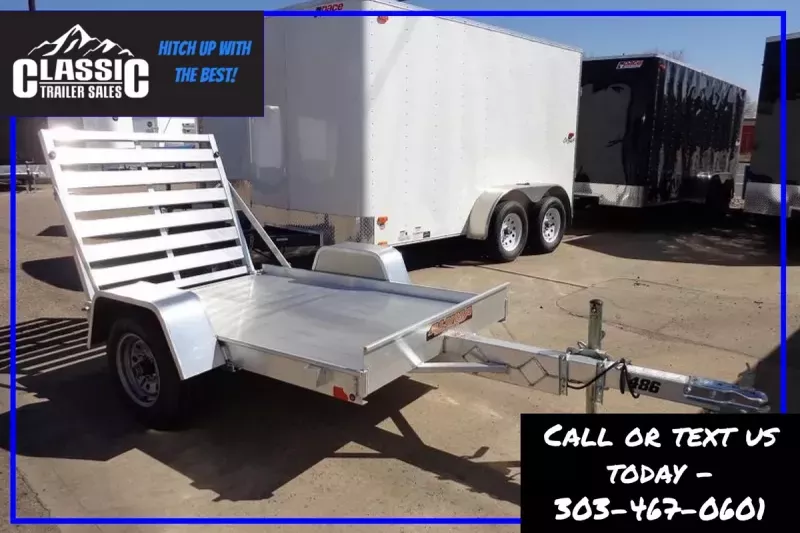 2026 Aluma 486S-TG Utility Trailer