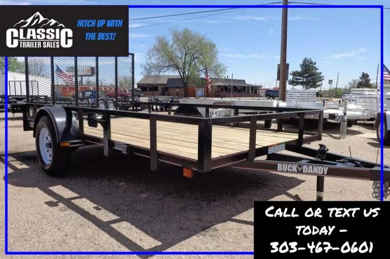 2025 B and A Trailers LB612 Utility Trailer
