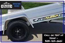 2026 Aluma 5010TILT Snowmobile Trailer