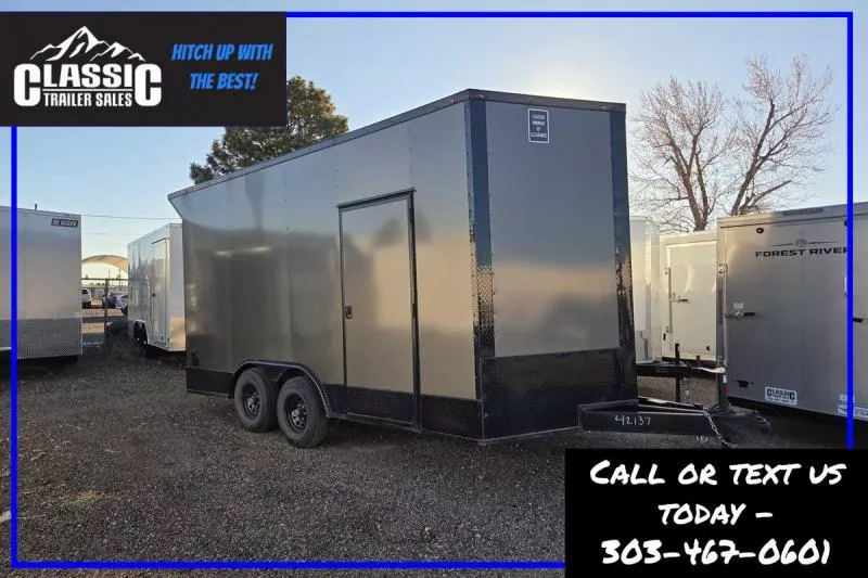 2025 MCT 8.5X16 TA3 Cargo / Enclosed Trailer