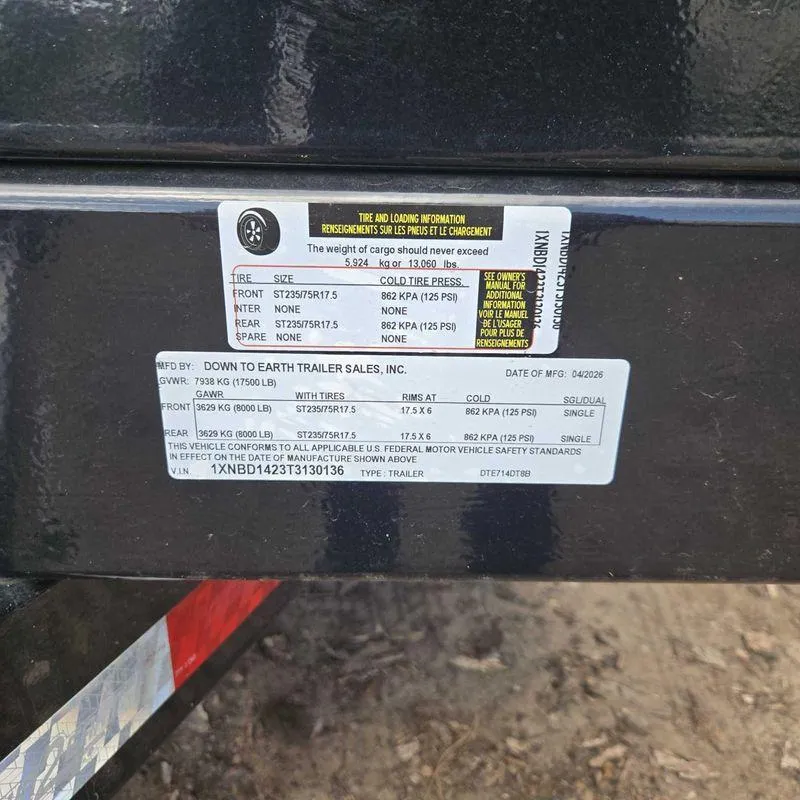 new Dump Trailers Down 2 Earth Trailers  for sale, in Golden, CO Thumbnail 3