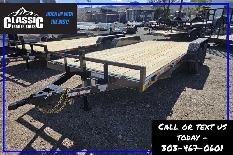 2026 Buck Dandy 5BCH818 Car / Racing Trailer