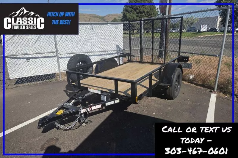 2025 B and A Trailers LB58 Utility Trailer