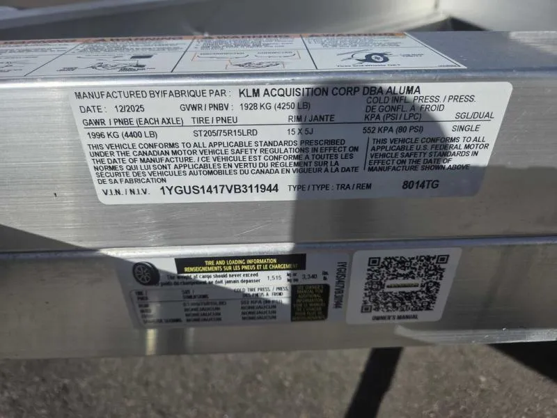 new Utility Trailers Aluma  for sale, in Golden, CO Thumbnail 4