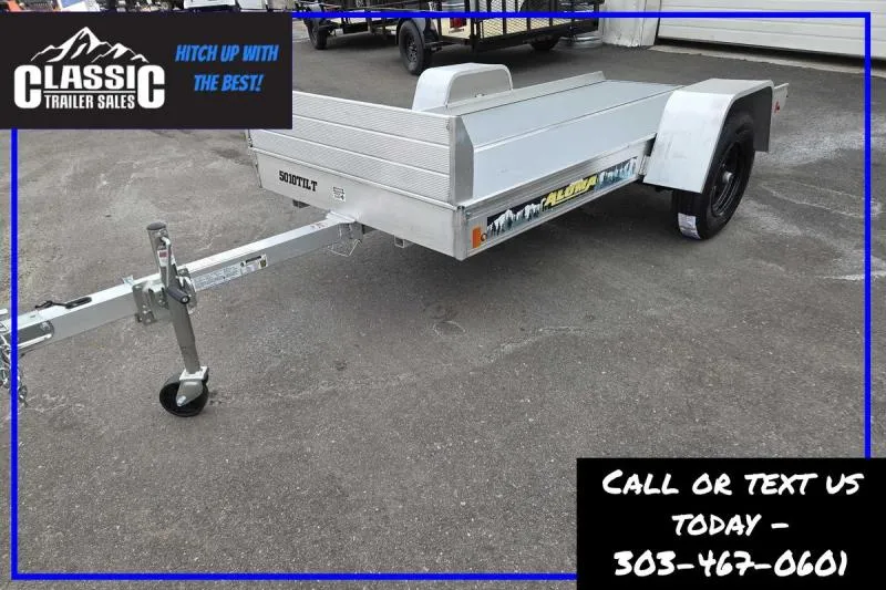 2026 Aluma 5010TILT Snowmobile Trailer