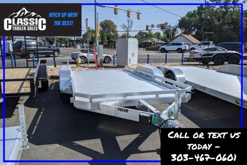 2026 Aluma 7814R Car / Racing Trailer