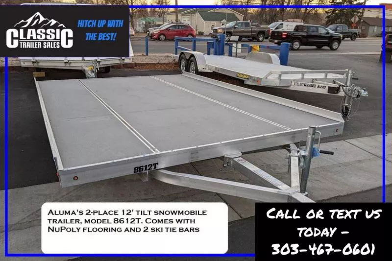 2026 Aluma 8612T/12 Utility Trailer