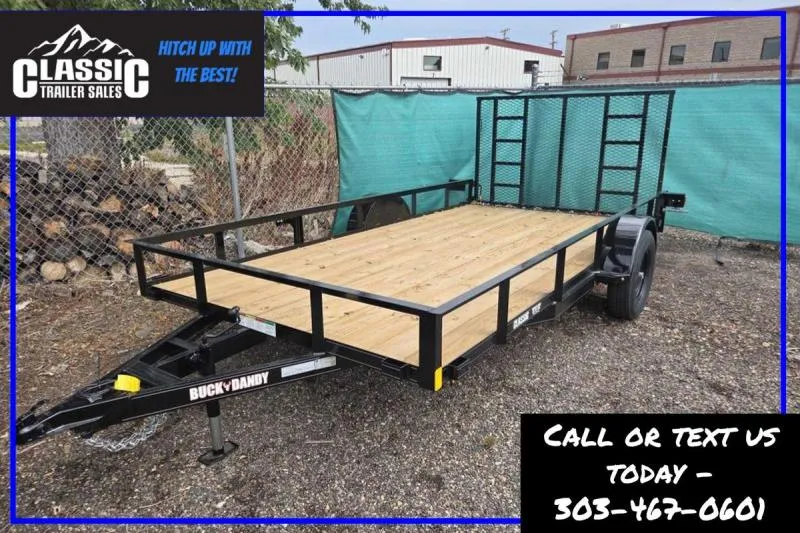 2026 Buck Dandy LB814 Utility Trailer