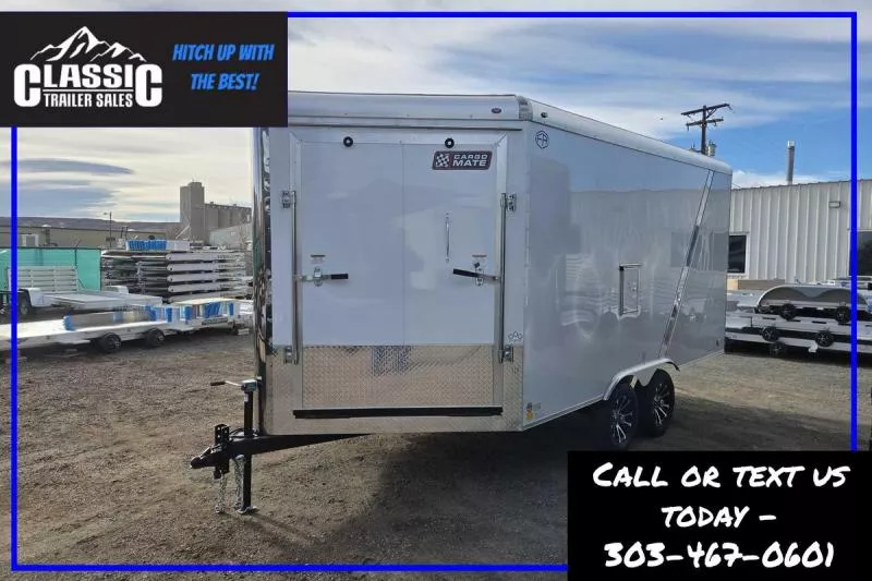 2026 Cargo Mate TXSB8.518TA2 Snowmobile Trailer