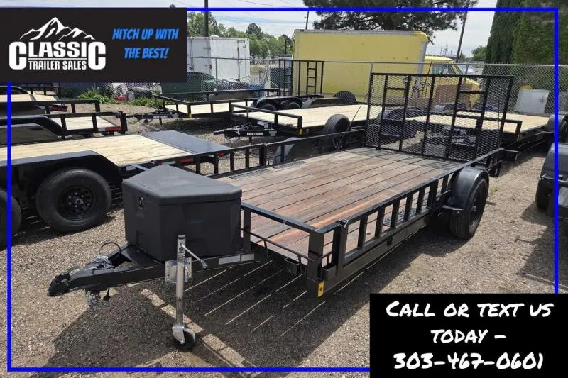 2024 Buck Dandy LB814 Cargo / Enclosed Trailer