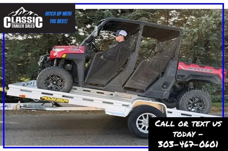 2027 Aluma 8015STILT Utility Trailer