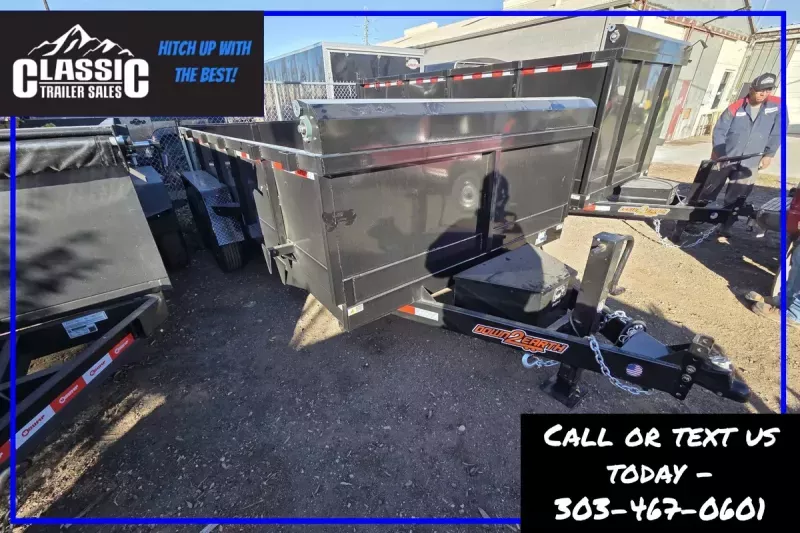 2026 Down 2 Earth Trailers DTE716DT8B Dump Trailer