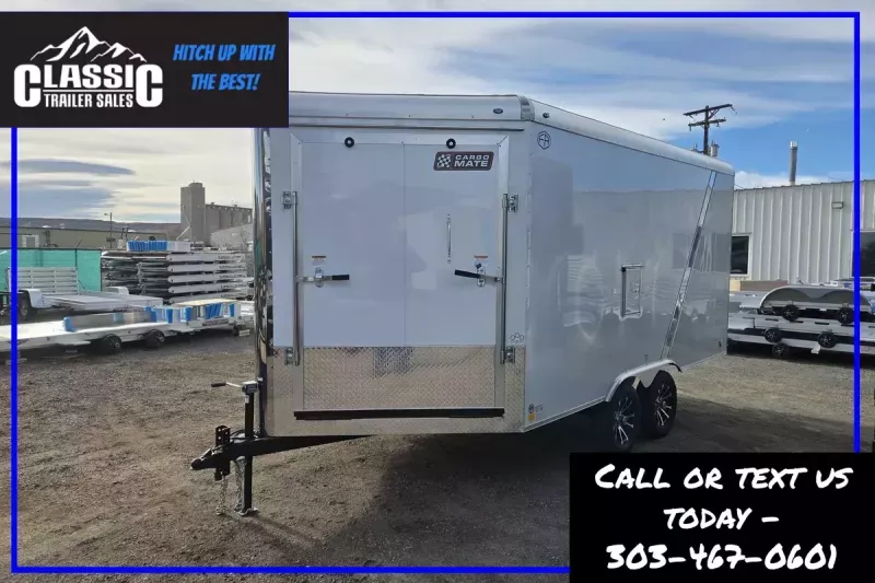 2026 Cargo Mate TXSB8.518TA2 Snowmobile Trailer