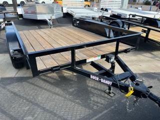 2023 Buck Dandy BBU810 83" X 10'  Flatbed Trailer 8VCyxssrod2i