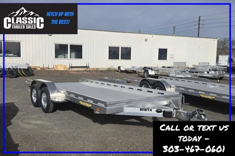 2027 Aluma 8016TA R Utility Trailer