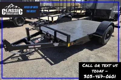 2026 Buck Dandy S-7LB-T712 Equipment Trailer